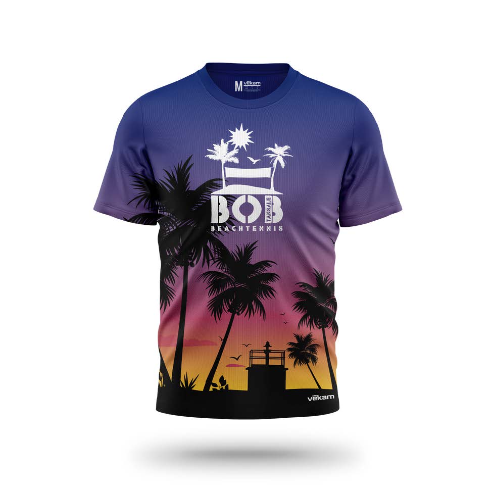 BOB BEACH TENNIS CATALOGUE - Homme manche courte recto